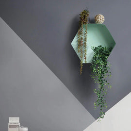 Dynamic Iron Wall Shelf