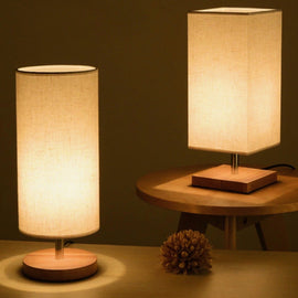 Wooden Table Lamp