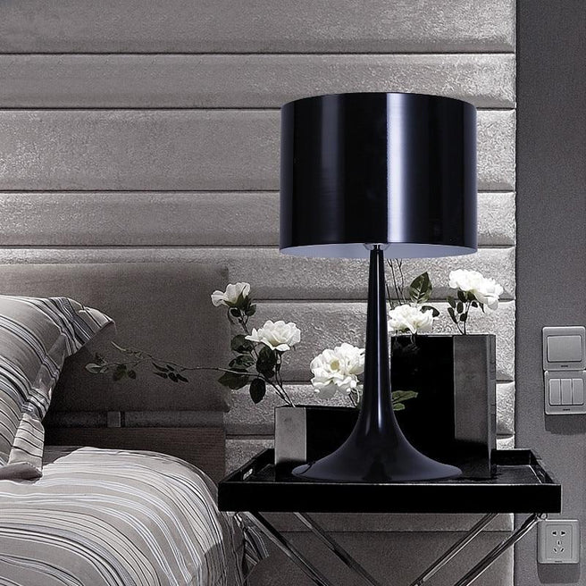 Modern Stealth Black Lamp