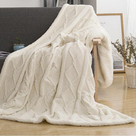 Knitted Thick Blanket