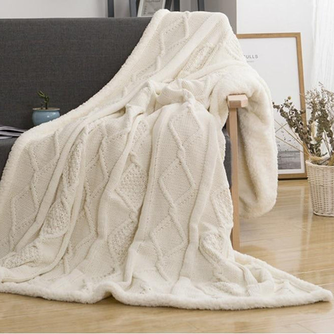 Knitted Thick Blanket