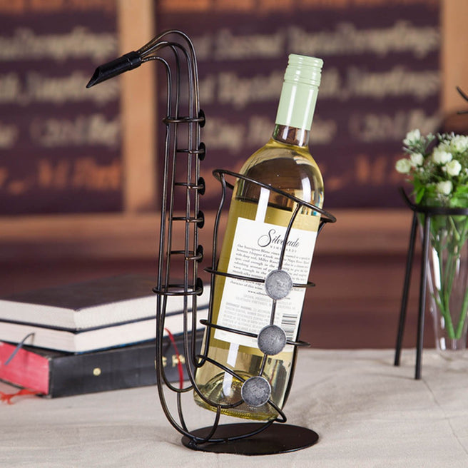 Saxophone WIne Holder