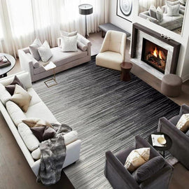 Grey Ripple Rug